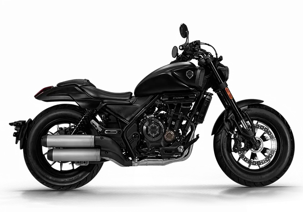 side view, shadow black