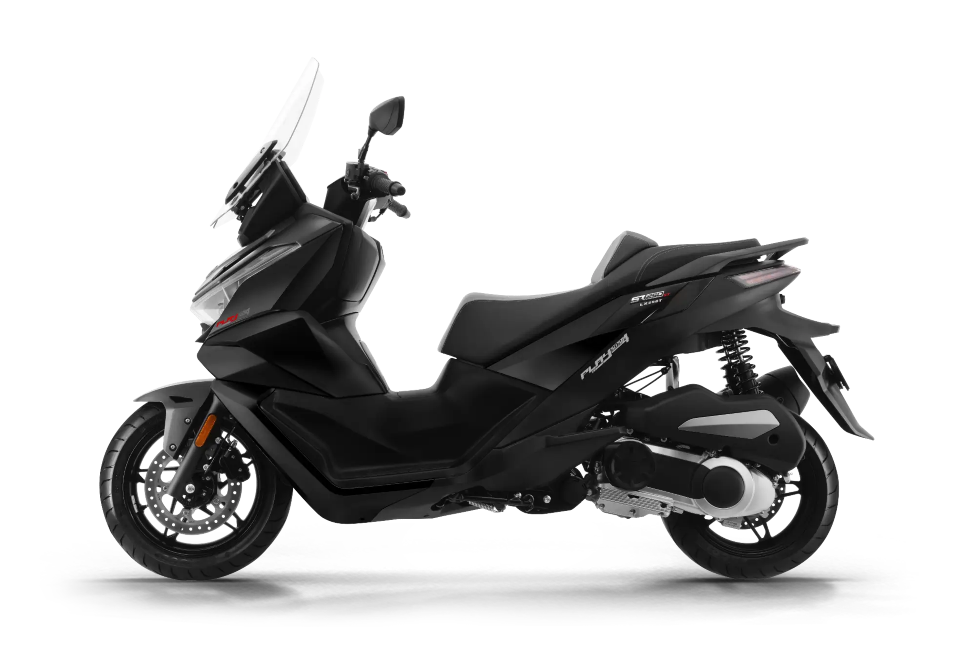 left side view, black